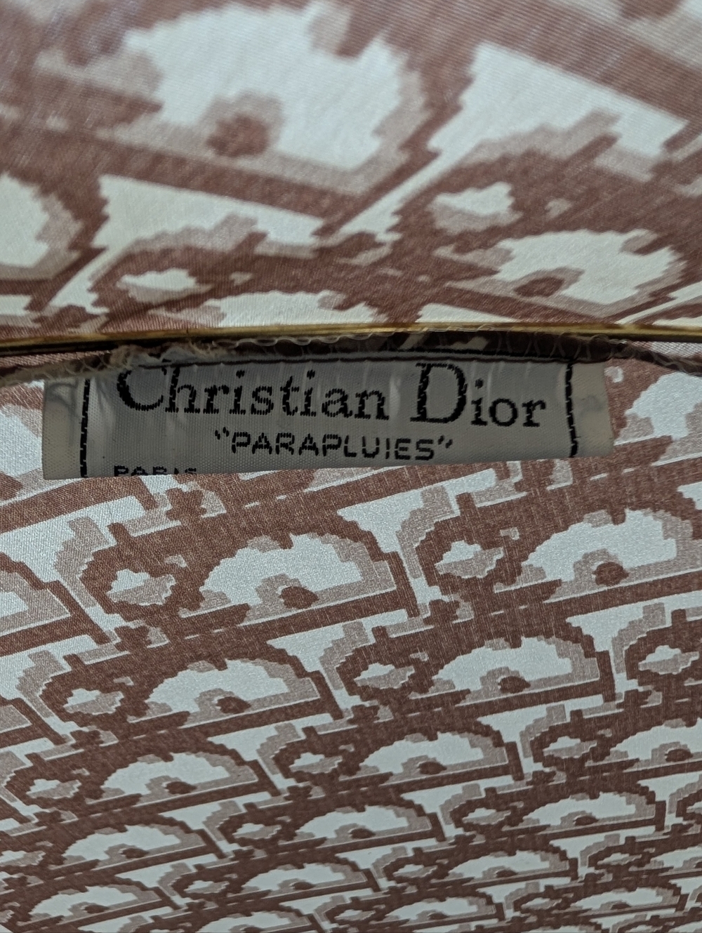 Christian Dior Vintage Monogram Umbrella ☔ - Picture 4 of 6